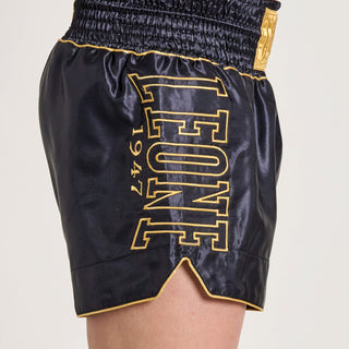 Shorts kick-Thai Leone DNA Premium AB969 Blau-Combat Arena