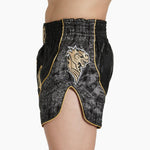 Shorts kick-thai Leone Elite AB879 Schwarz-Combat Arena