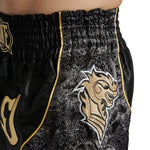Shorts kick-thai Leone Elite AB879 Schwarz-Combat Arena