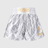 Shorts kick-thai Venum Contender XT Weiß-Silber 