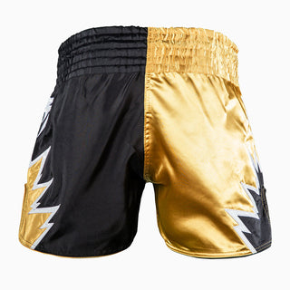 Shorts kick-thailändisch Venum Inferno 2.0 Schwarz-gold-Combat Arena