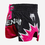 Shorts kick-thailändisch Venum Inferno 2.0 Rosa-schwarz-Combat Arena