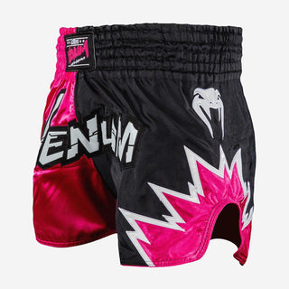 Shorts kick-thailändisch Venum Inferno 2.0 Rosa-schwarz-Combat Arena