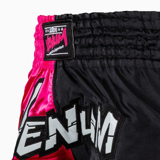 Shorts kick-thailändisch Venum Inferno 2.0 Rosa-schwarz-Combat Arena