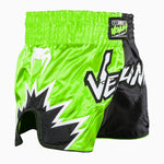 Shorts kick-thai Venum Inferno 2.0 Grün-Schwarz-Combat Arena