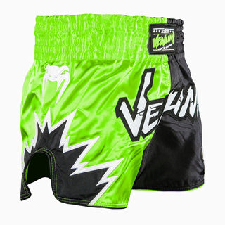 Shorts kick-thai Venum Inferno 2.0 Grün-Schwarz-Combat Arena