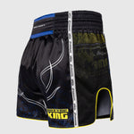 Pantaloncini kick-thai Venum Tekken 8 King Nero-giallo-Combat Arena