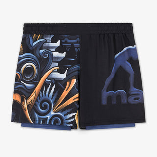 MMA Shorts Manto Barong Schwarz 