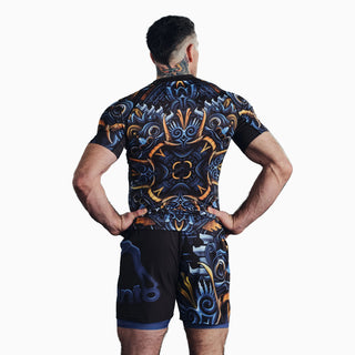 MMA Shorts Manto Barong Schwarz 