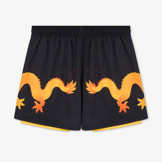 MMA Shorts Manto Warschau Nach Tokio Schwarz 