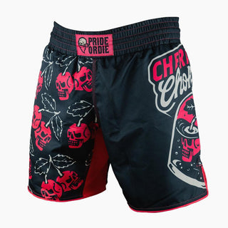 MMA Shorts Pride or Die Kirsche Würgen 