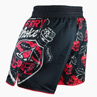MMA Shorts Pride or Die Kirsche Würgen 