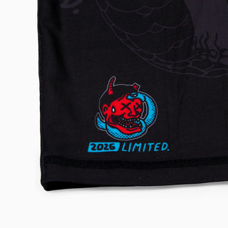 Shorts zur Kompression Half Sumo Black Mamba Neon 