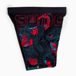 Shorts zur Kompression Half Sumo Black Mamba Neon 
