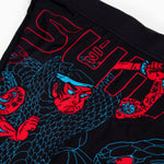 Shorts zur Kompression Half Sumo Black Mamba Neon 