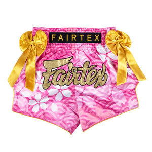 Shorts kick-Thai Fairtex Sakura Limitierte Auflage-Combat Arena