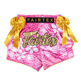 Shorts kick-thai Fairtex Sakura Limitierte Auflage 