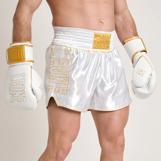 Shorts kick-thai Leone DNA Premium AB969 Weiß 