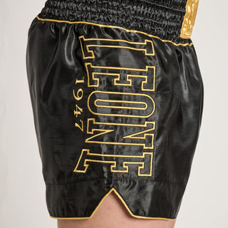 Shorts kick-Thai Leone DNA Premium AB969 Schwarz 