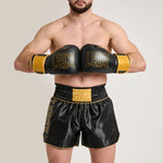 Shorts kick-Thai Leone DNA Premium AB969 Schwarz 