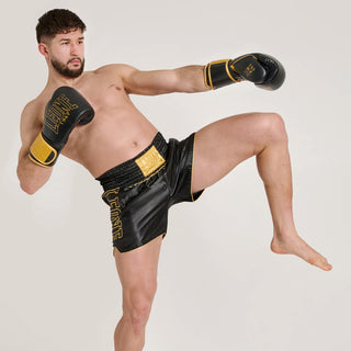 Shorts kick-Thai Leone DNA Premium AB969 Schwarz 