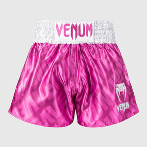 Shorts kick-thai Venum Contender XT Rosa-weiß 