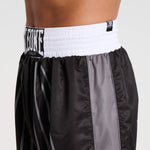 Hosen Kickboxen WAKO Leone AB992 Schwarz-Combat Arena