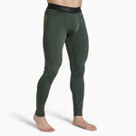Pantaloni a compressione Leone Primal Instinct AB930 Verde-Combat Arena