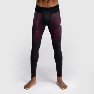 Pantaloni a compressione Venum G-Fit Air Nero-rosso-Combat Arena