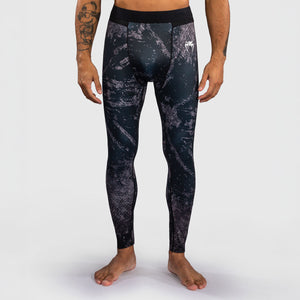 Kompressionshosen Venum Rage & Workout Schwarz-Grau-Combat Arena