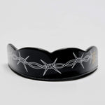Paradenti Leone IUTER Barbed Wire PD02IU Nero-Combat Arena