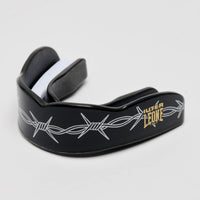 Paradenti Leone IUTER Barbed Wire PD02IU Nero-Combat Arena