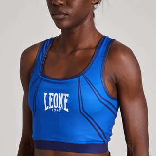 Brustschutz Leone WAKO AB993 Blau-Combat Arena
