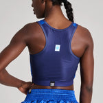 Brustschutz Leone WAKO AB993 Blau-Combat Arena