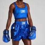 Brustschutz Leone WAKO AB993 Blau-Combat Arena