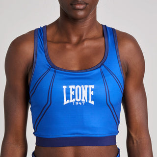 Brustschutz Leone WAKO AB993 Blau-Combat Arena