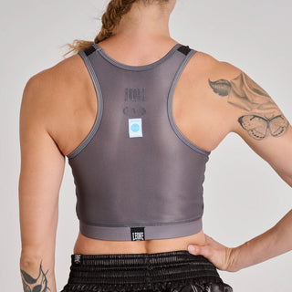 Brustschutz Leone WAKO AB993 Schwarz-Combat Arena