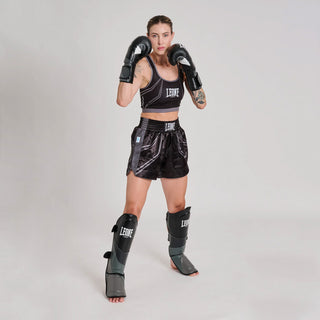 Brustschutz Leone WAKO AB993 Schwarz-Combat Arena