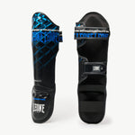 Schienbeinschoner Leone MMA Cage PT163 Blau-Combat Arena