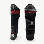 Schienbeinschoner Leone MMA Cage PT163 Dunkelgrau 