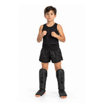 Schienbeinschoner Kinder Venum Elite Schwarz