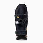 Schienbeinschoner mit Fußschutz Adidas Pro Kickboxen WAKO Schwarz-Gold 