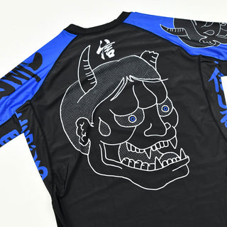 Rashguard Half Sumo Sugoi Ranked Blau-Combat Arena