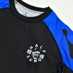 Rashguard Half Sumo Sugoi Ranked Blau-Combat Arena