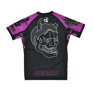 Rashguard Half Sumo Sugoi Ranked Lila-Combat Arena
