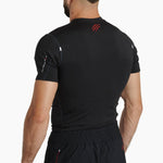 Rashguard Leone Primal Instinct AB917 maniche corte Nero-Combat Arena