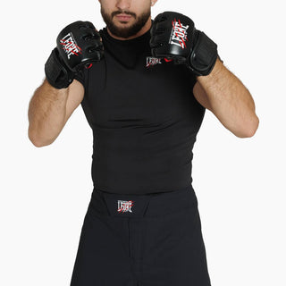 Rashguard Leone Primal Instinct AB917 maniche corte Nero-Combat Arena