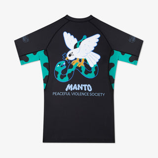 Rashguard Manto DOVE maniche corte-Combat Arena