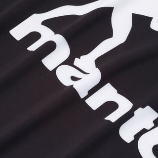 Rashguard Manto Logo Dual Kurzarm Schwarz-Combat Arena