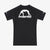 Rashguard Manto Logo Dual Kurzarm Schwarz-Combat Arena